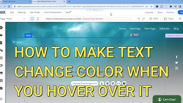 HOW TO MAKE TEXT CHANGE COLOR WHEN YOU HOVER OVER IT ON WIX WEBSITE