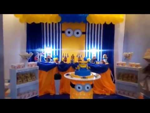 DECORAÇÃO DE FESTA INFANTIL MINIONS