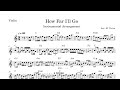 How Far I'll Go (Moana) | Sheet Music for Violin, Alto Sax &amp; Trumpet