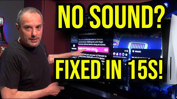 How To Fix HDMI No Sound Problem. The ONE Fix No One Knows