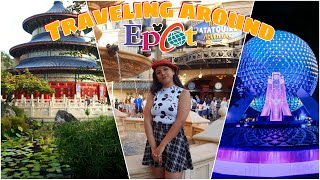 Our FIRST time at EPCOT! | We Witnessed A Proposal!! 😮💍 Last Disney Day Pt. 2