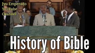 Pastor Gino Jennings - The History of Bible