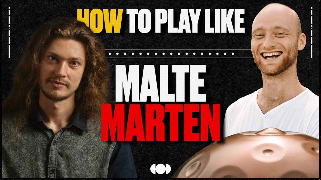 How to play like Malte Marten | Handpan Tutorial | Valeriy Frolov