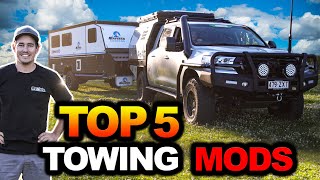 SETTING UP YOUR 4WD TO TOW – Expert Secrets! GVM vs. GCM – Towing weights explained
