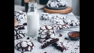 GALLETAS CRINCKLE DE CHOCOLATE