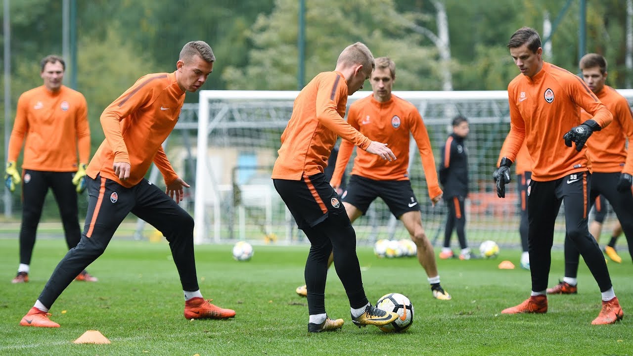 україна має талант Open training session before the match against Vorskla