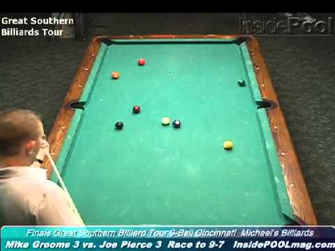 Billiards Finals Mike Grooms vs Joe Pierce in the Great Southern Tour