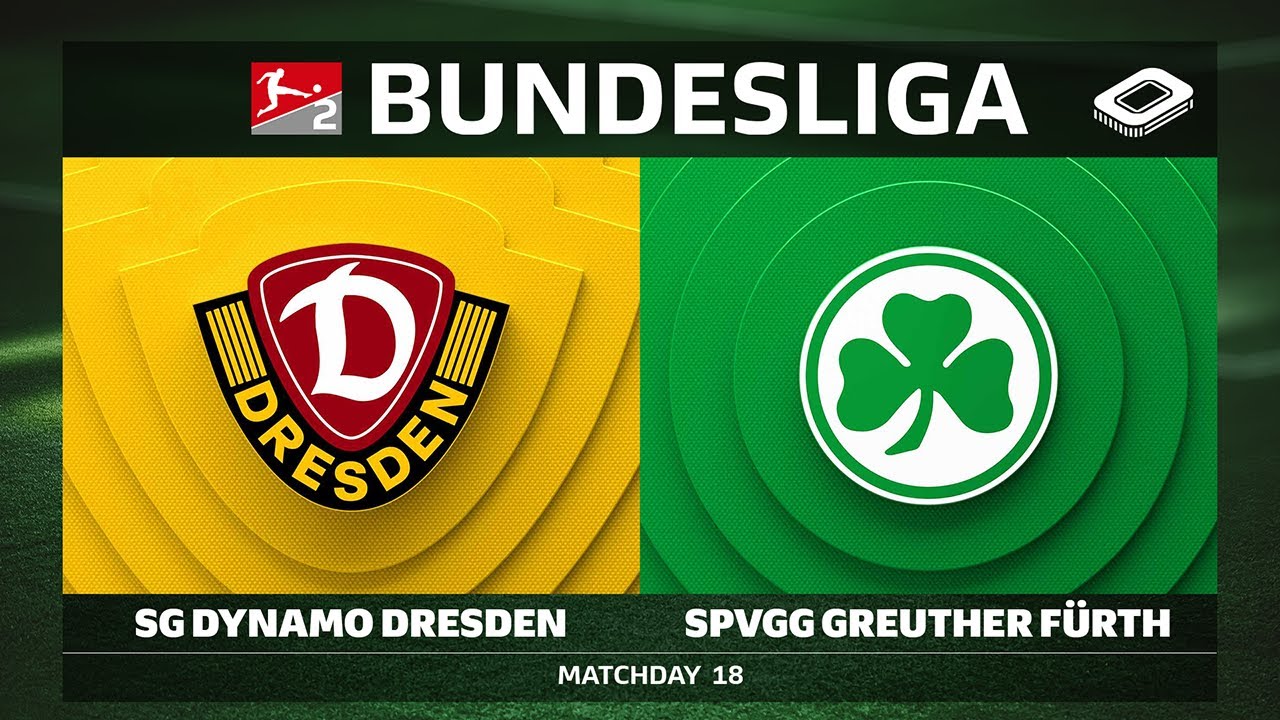 SG Dynamo Dresden vs. SpVgg Greuther Fürth | Matchday 18 - Bundesliga 2 2025/26