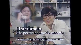 Bell Canada L'interurbain (Publicité Québec)