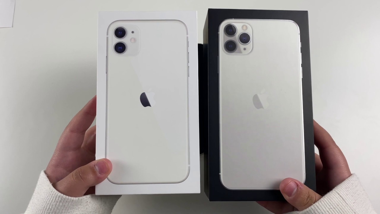White Iphone 11 Vs Silver Iphone 11 Pro Max Which One S Better