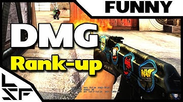 DMG RANK UP - Funny CS GO Moment