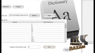 Building a Scalable Database-Driven Reverse Dictionary | Final Year Projects 2016