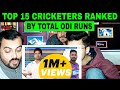 Pakistani Reaction on | Top 15 Cricketers Ranked By Total ODI Runs (1971 - 2019)