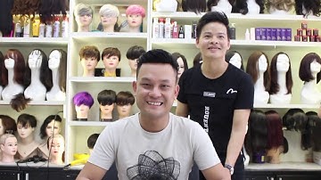 Trãi nghiệm cùng tóc mái hói nam_Tóc giả sài gòn
