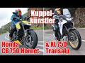 Fahrberichte E-Clutch-Hondas CB 750 Hornet &amp; XL 750 Transalp