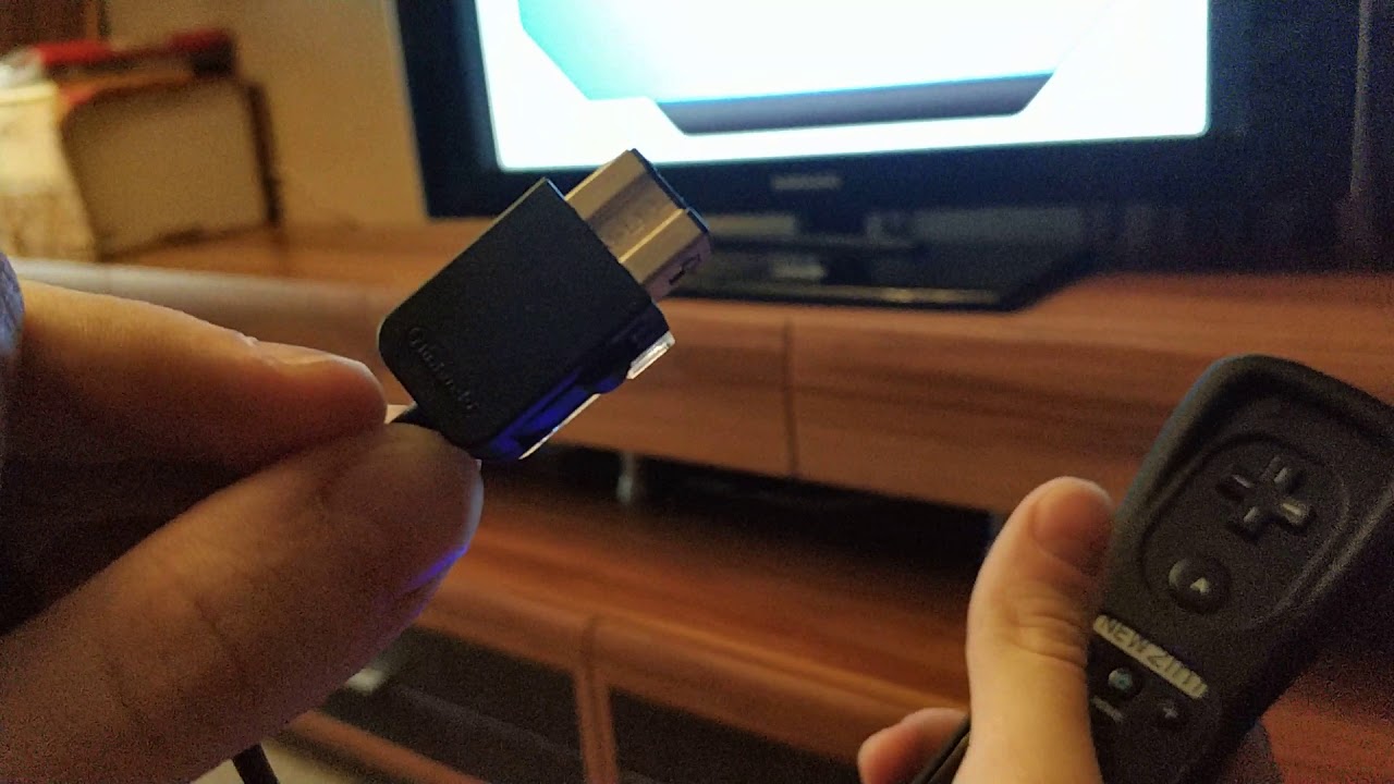 Broken and original Nunchuk YouTube