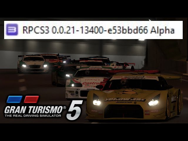 PS3 Gran Turismo 5 in 4K PC RPCS3 emulator GT5 