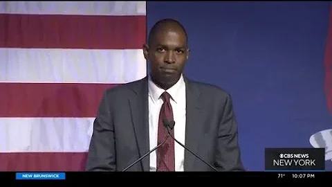 Antonio Delgado speaks after being projected winne...