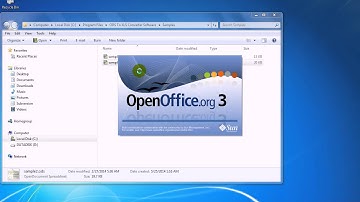 How To Use ODS To XLS Converter Software