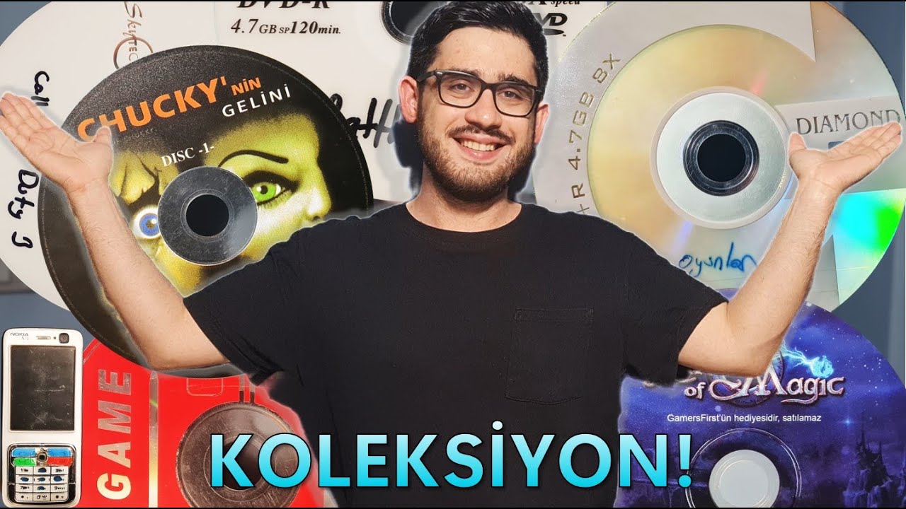 16 Yıllık CD/DVD Nostaljik Oyun Arşivim! Bizde Kolpa Yok!