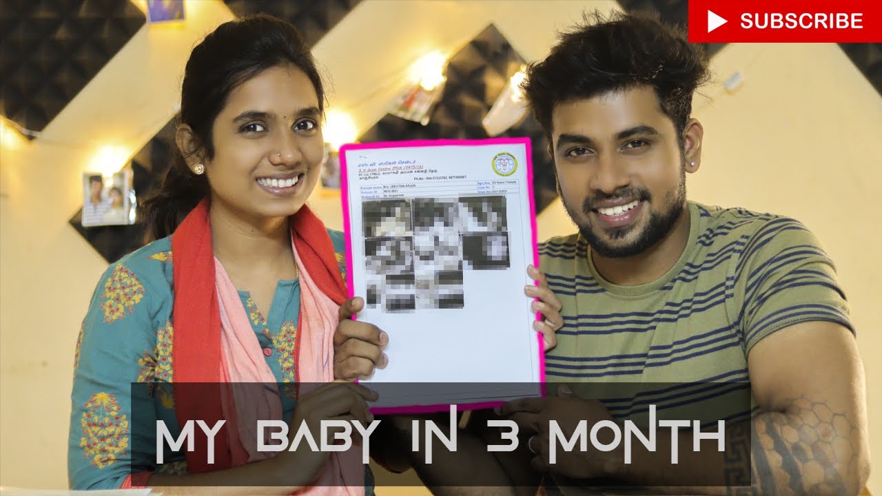 MY BABY IN 3rd MONTH || SCAN REPORT||BABY DEVELOPMENT & GROWTH ...