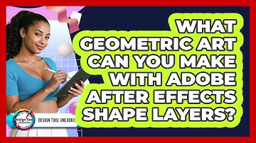 What Geometric Art Can You Make With Adobe After Effects Shape Layers? - Design Tool Unlocked