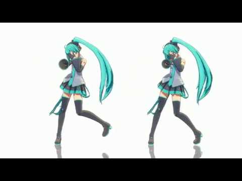 【MMD】Tda式ミクをトゥーンっぽくしたい(設置感比較)