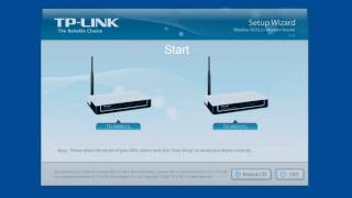 Setting up a home network within 5 minutes - TP-Link TD-W8901G