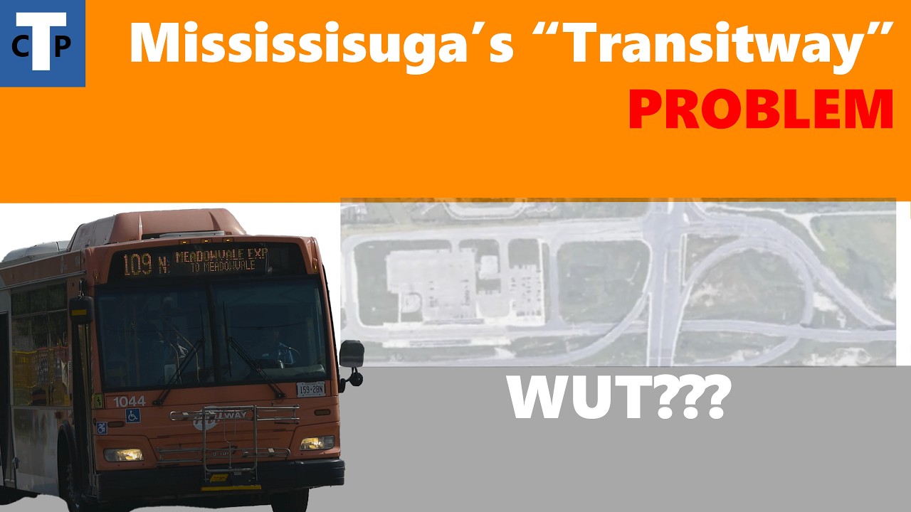 A Look at MiWay's RIDICULOUS  Bus Corridor! (Mississauga Transit)