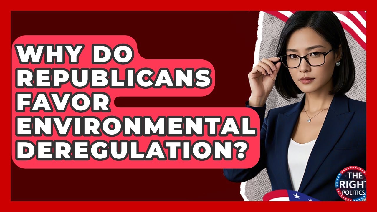 Why Do Republicans Favor Environmental Deregulation? - The Right Politics