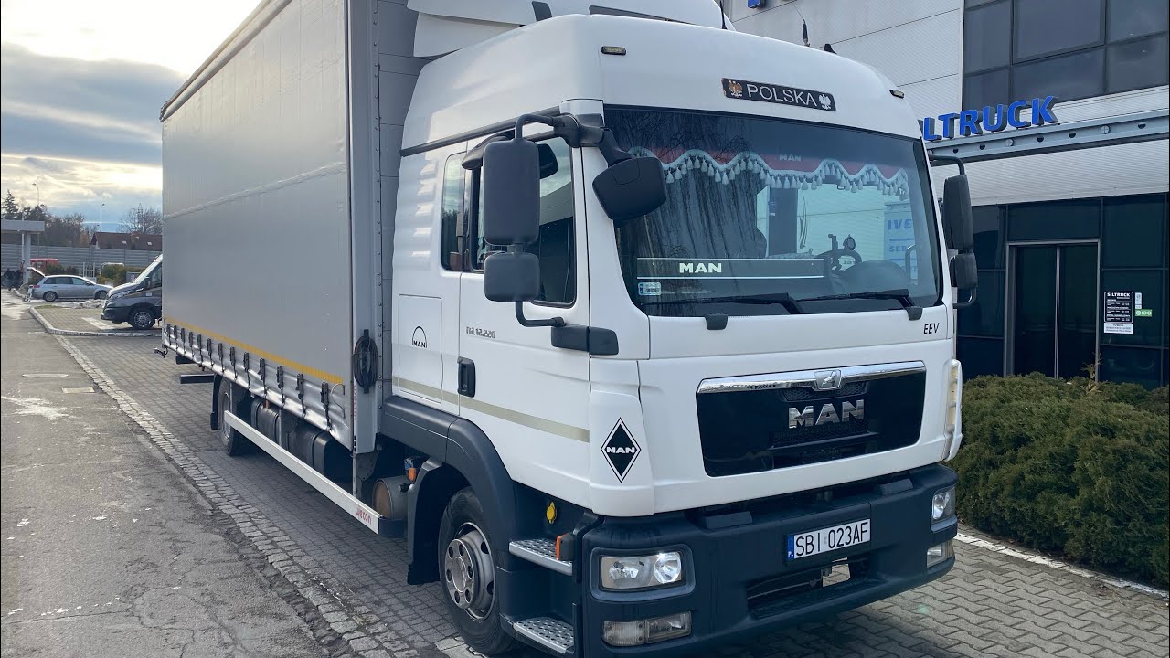 Prezentacja - MAN TGL 12.220 (2013) Tylko 367013 km przebiegu! 