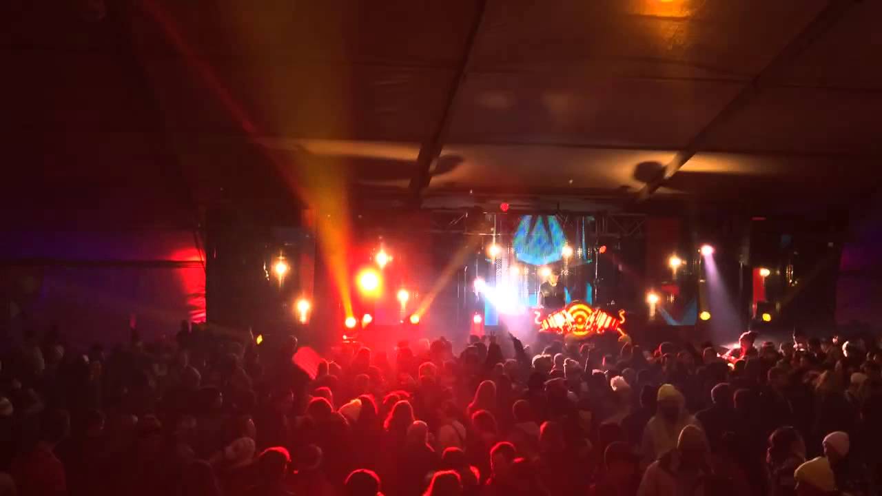 Red Bull Crashed Ice After Party Light Show. Saint Paul, MN 2/22/14