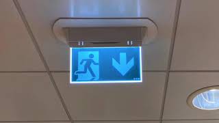 More fire exit signs