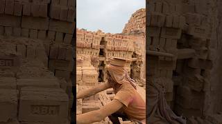 "Witness the hard labor of our daily wage workers at the brick kiln."