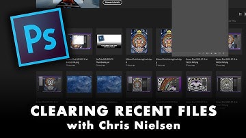 PS - Chapter 3 - How to CLEAR RECENT FILES in the Photoshop Home Screen.
