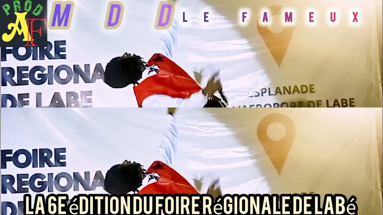 MDD le fameux en concert exclusive au foire régionale de Labé pour la 6e édition 