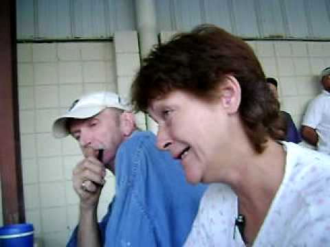 Old lady tells funny story about getting spanked when she was little