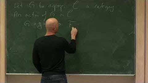 Prof. Anthony Licata | Braid groups and their 2-representations