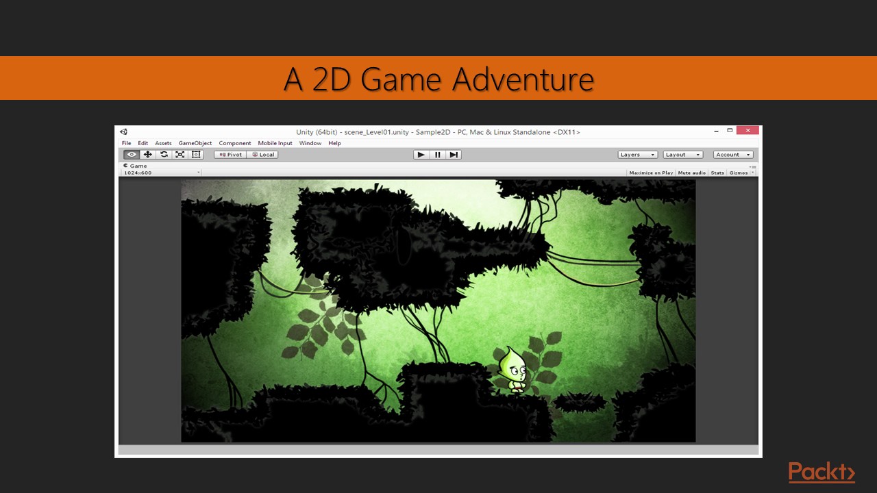 Unity 5.x by Example : A 2D Adventure – Getting Started | packtpub.com