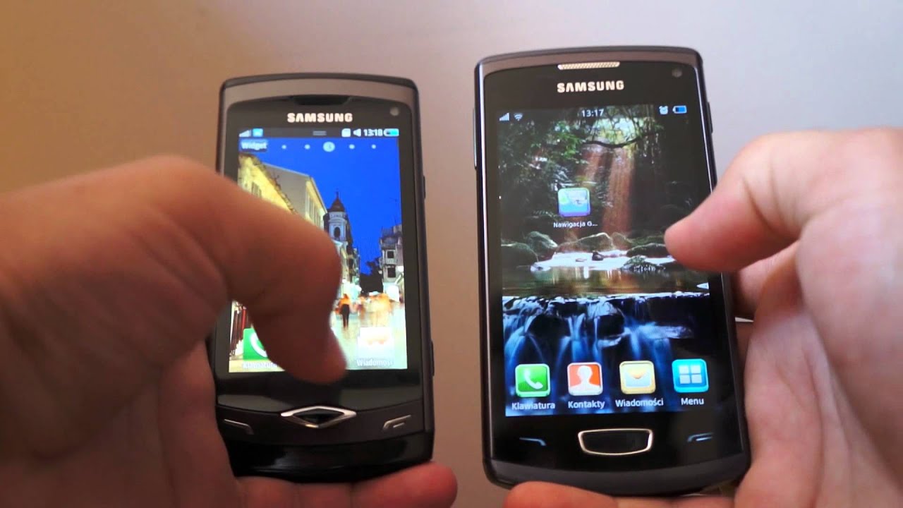 Samsung Wave 1 Wave 3 Comparsion YouTube