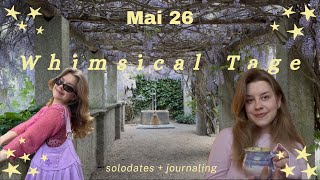 Whimsical Tage im Mai | solo dates, journaling, selfcare & thriften