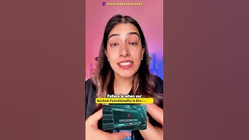 Fault, Failures and Resiliency! Must know terms for HLD!