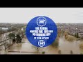 360 Panoramic Aerial Film of York Flooding February 2020