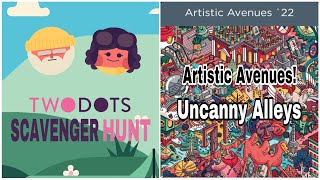 Two Dots Artistic Avenues Scavenger Hunt | Uncanny Alleys screenshot 3