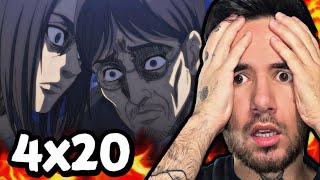 Memories of the Future.. ATTACK ON TITAN 4x20 (REACTION)