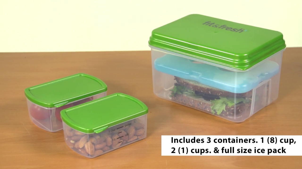 fit & fresh lunch box