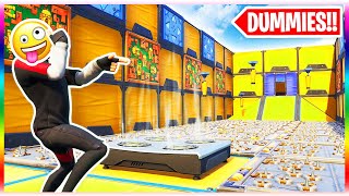 The DUMB FUN RUN Map! *Deathrun For DUMMIES* (Fortnite Creative Mode)