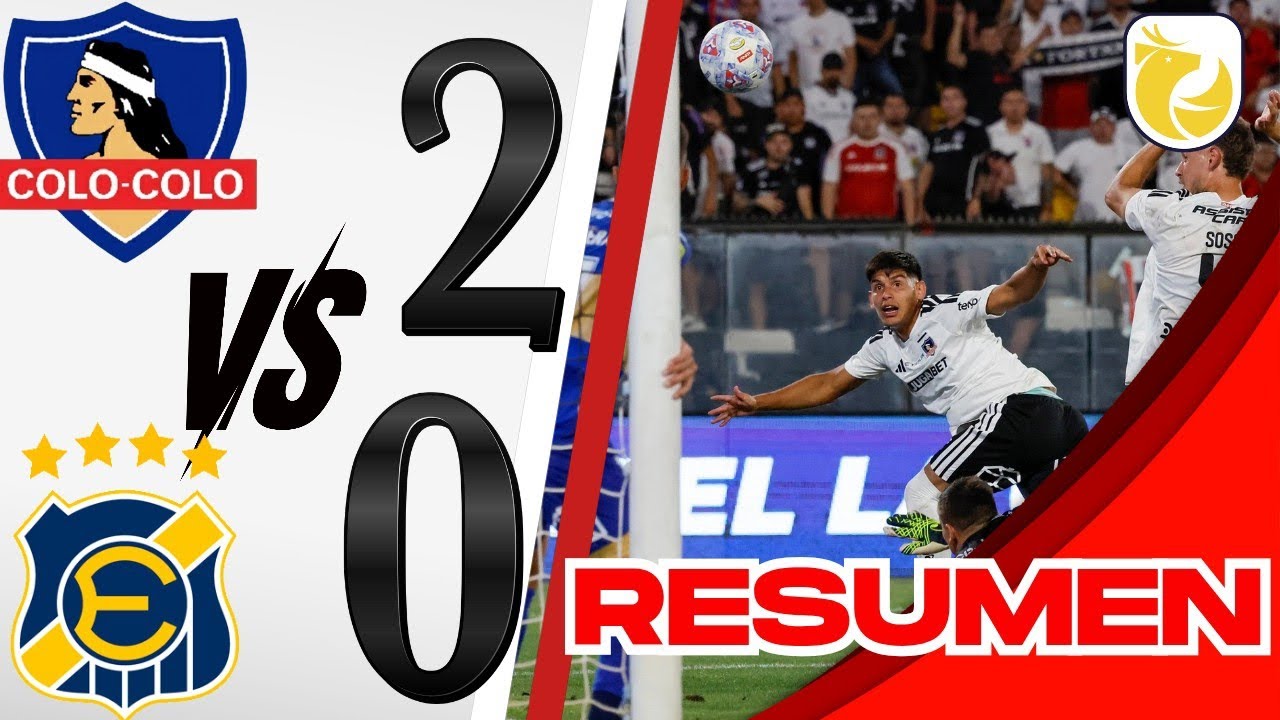 🔥¡GOLPE DEL CACIQUE! ⚪⚫ Colo-Colo 2-0 Everton | 