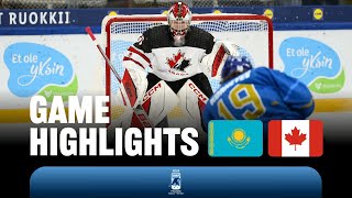 Highlights: Kazakhstan vs Canada | 2024 #U18MensWorlds