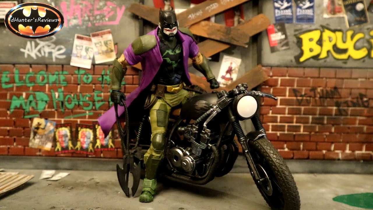 McFarlane DC Multiverse Joker'ized Dark Detective Batman Gold